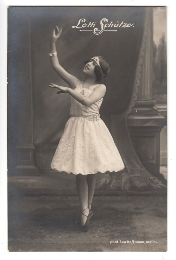 kids ballet girls L. Sagittarius B.Danz Dancer Children Dance Girl RPPC~1920