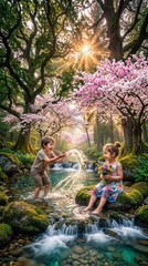 Digital Image Picture Photo Wallpaper Background Desktop AI Art Sample Product