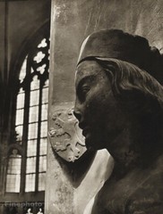 1942 Josef Sudek Prague St Vitus Cathedral Sculpture Statue Religion Photo Art