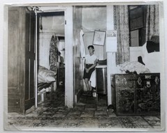 Arnold EAGLE: Tenements, One Third of a Nation, NYC, 1938 / PIX-K / STAMPED!