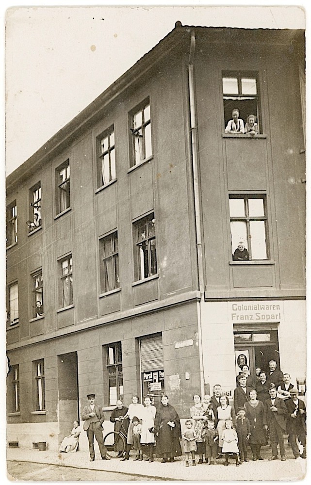 Shop Shop Colonial Goods Franz Soparl Children’s Small Town Vintage c. 1918