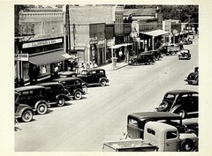 Walker Evans Art Photo Print Card Main Street Greensboro Alabama 1936 4.25”x6”