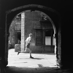 Baryte Print Photo Spain Child 1960 Format 40x40cm