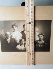 VTG Cabinet Card Henry Hanson Family Taken at J. O. Thompson’s Windom, Minnesota