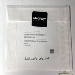 HAND SIGNED ELLIOTT ERWITT THIRD AVENUE EL 1955 MAGNUM SQUARE PRINT 2018 NEW