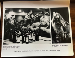 ROADIE 5 RARE 1980 ORIG 8X10 MOVIE STILLS PHOTOS ALICE COOPER BLONDIE MEAT LOAF