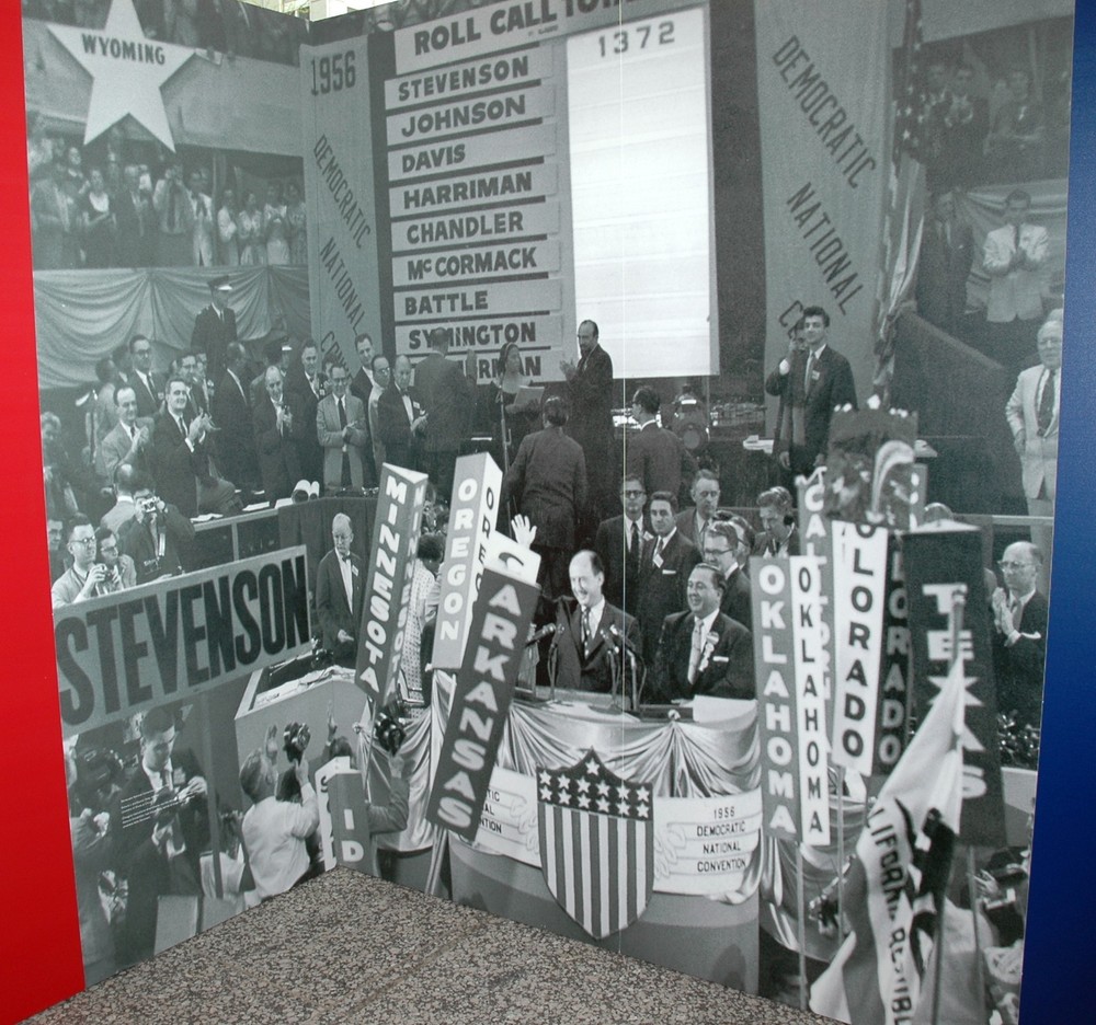 Chicago 1956 Democratic Convention original signed Giclee photograph by Arnold