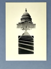 Gérald Incandela (b. 1952) The Capital Washington DC 1977 Print Card Fotofolio