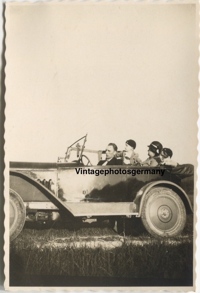 Z6601 Photo 1930s Car Vintage Passenger Car Sedan Coupe Cabriolet Convertible
