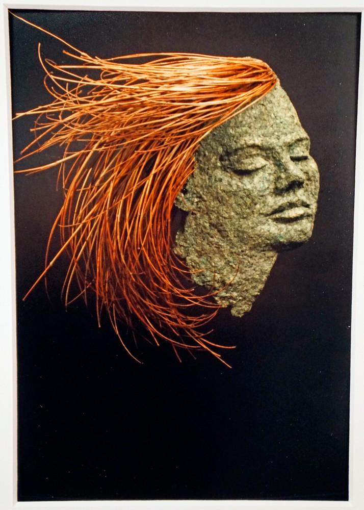 Real Photo of Adam Long Sculpture Signed by Artist ~ Prepared for Peace
