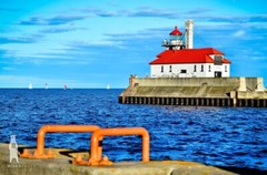 Duluth, MN Breakwater Lighthouse – Fine Art Photography Prints – Minnesota Gifts
