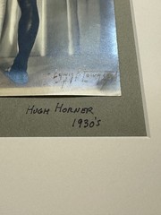 Edwin Townsend Nude Male Photo Signed Physique Bodybuilder Model Hugh Horner