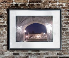 SALE! Art Photo w Frame & Mat, WashU Architecture Wall Art Ready to Hang; Medium