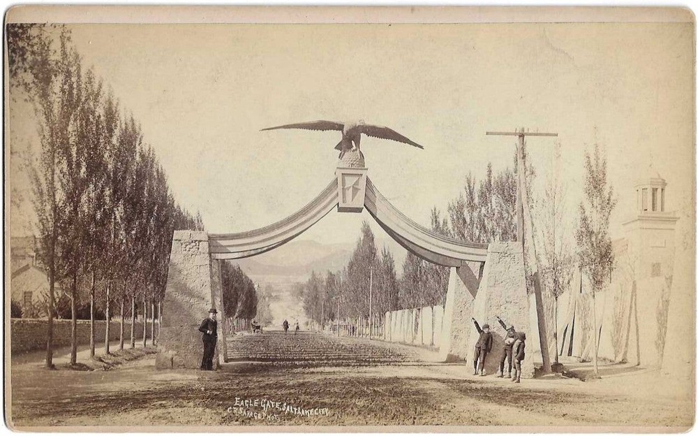 Charles Roscoe Savage / Eagle Gate Salt Lake City 1885