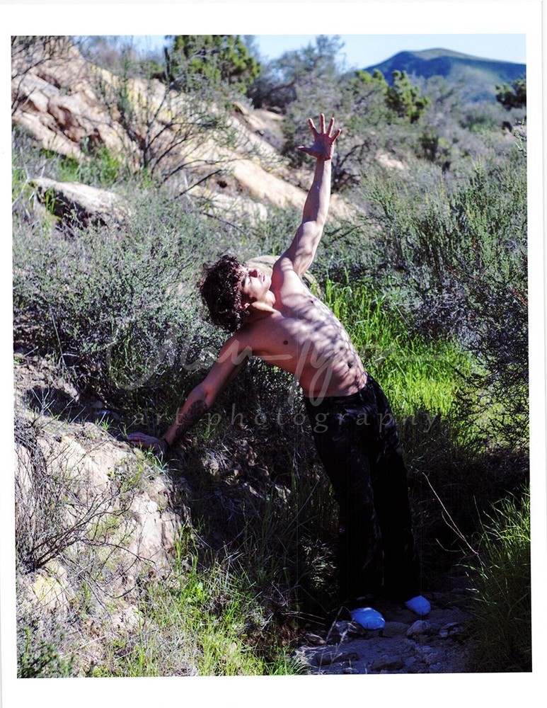 11 X 8.5 Alan Lyon Original Male Photo gay interest (12) Victor on hike