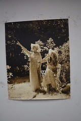 Original Alan Houghton fine art Photography “Ladies in the Garden” 16 X 20 1974