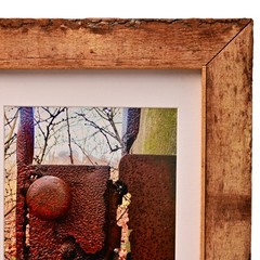 MICHAEL RAY Original Vintage Signed NY Secret Garden Landscape Photograph Print