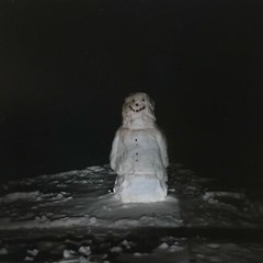 ALEC SOTH ‘Minneapolis, MN (Snowman at Night)’ SIGNED Ltd. Ed. Photo 6″ x 6″ NEW