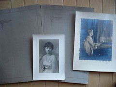 RARE GROUP OF SIGNED PHOTOGRAPHS, ANTIQUE OLD, BACHRACH, 2 large Photos + MORE$