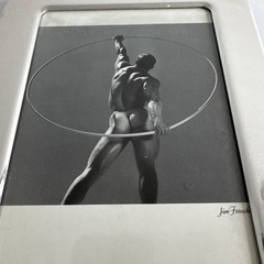 JIM FRENCH (COLT STUDIO): VTG GAY MALE PHOTO BEEFCAKE Vintage B&W Framed
