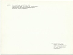Photo Print Analog Landesbidstelle 1970 Illustration Of Berlin 18X24CM