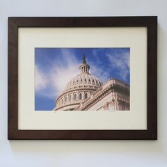 Signed U.S. Capitol Building Dome Photograph Framed 16×20 Art Print Taylor DC