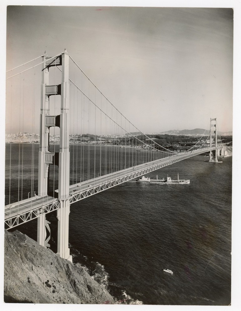 Finished Golden Gate Bridge San Francisco California 1946 Press Photo