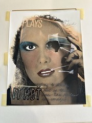 Judith Golden Plays It Hot 1977 Artist Proof AP Signed Photo Mixed Media 70s