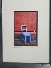 Jim Nilsen Photography #66 Print Queridore Blue Chair..?? Cool Picture In 8×10
