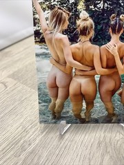 Contemporary Pinup Girl 4×6 Photo – Fine Art Color Print – Nature Female Form