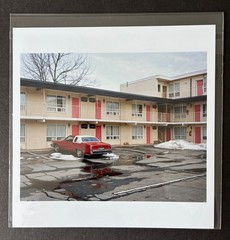 Magnum Square Print by Alec Soth: Fairway Motor Inn, from “Niagara” (Signed)