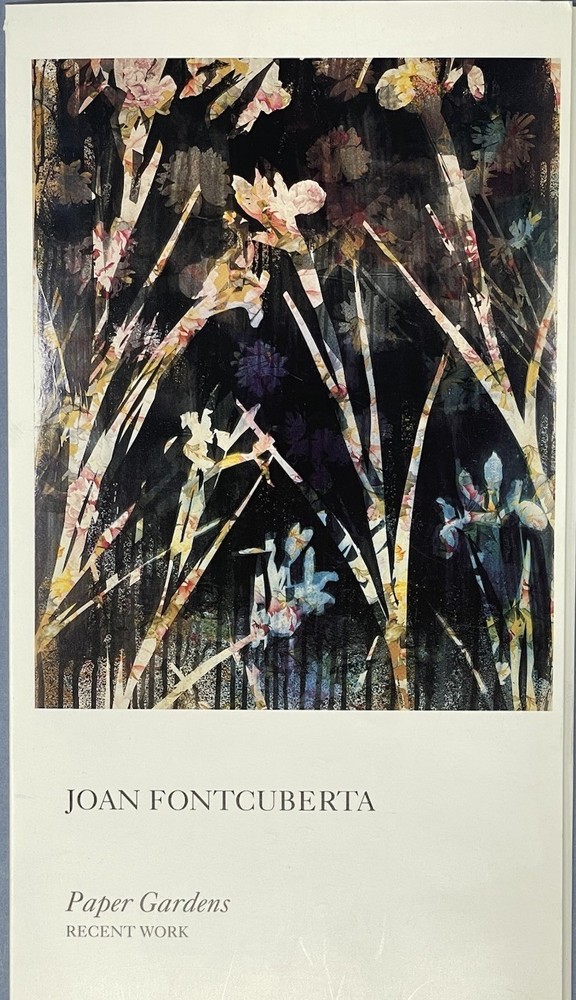 Joan Fontcuberta (b. 1955) Art Show Announcement Card 1991 – Paper Gardens