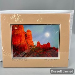 Margaret L Jackson Cathedral Snoopy Rock Sedona 11×14 Color Matted Set 2 Prints