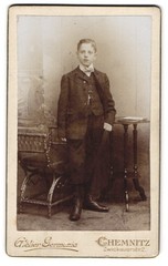 Photography studio Germania, Chemnitz, Zwickauerstr. 2, Portrait Boy in Classy