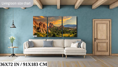 Divine Encounters: Garden of the Gods Wall Art Colorado Metal Canvas Print