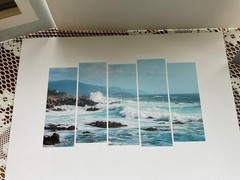 Art Photos on Card Stock. 8×10 ready to frame. Lot of 8 pieces, various themes.