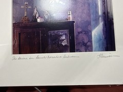 Signed Limited Edition Photograph “The Shrine in Sarah Rosado’s Bedroom”