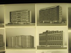 Sigrid Neubert? Architectural Skyscrapers Berlin 19 x Large Glass Negatives