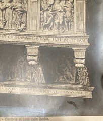 1800s Silver Photographs ITALY Cantoria del DONATELLO & DELLA ROBBIA Brogi Tilli