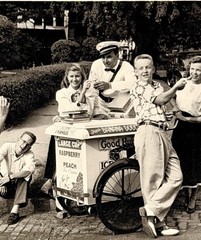 Good Humor Ice Cream Advertising Photo Fotofolio Art Card By Ralph Bartholomew