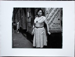 Lutz Dille Rue Blondel, Paris Pen Art Original Photograph Print 1951