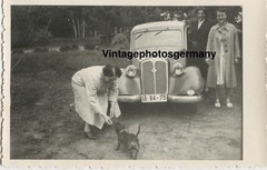 Z6268 Photo 1950s Car Vintage Passenger Car Sedan