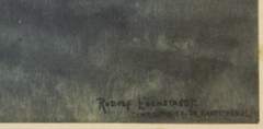 R.eichstaedt “The Goodbye” Graphique 9809 Copy Right 1897 Franz Hempstengel