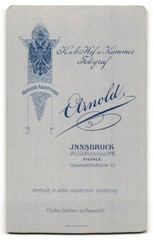 Photograph Arnold, Innsbruck, Müllerstr. 6, University Street 15, Young Lady