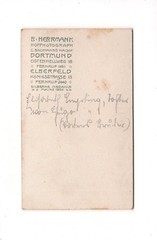 CDV Photo Cute Little Child / Named – Dortmund 1900s