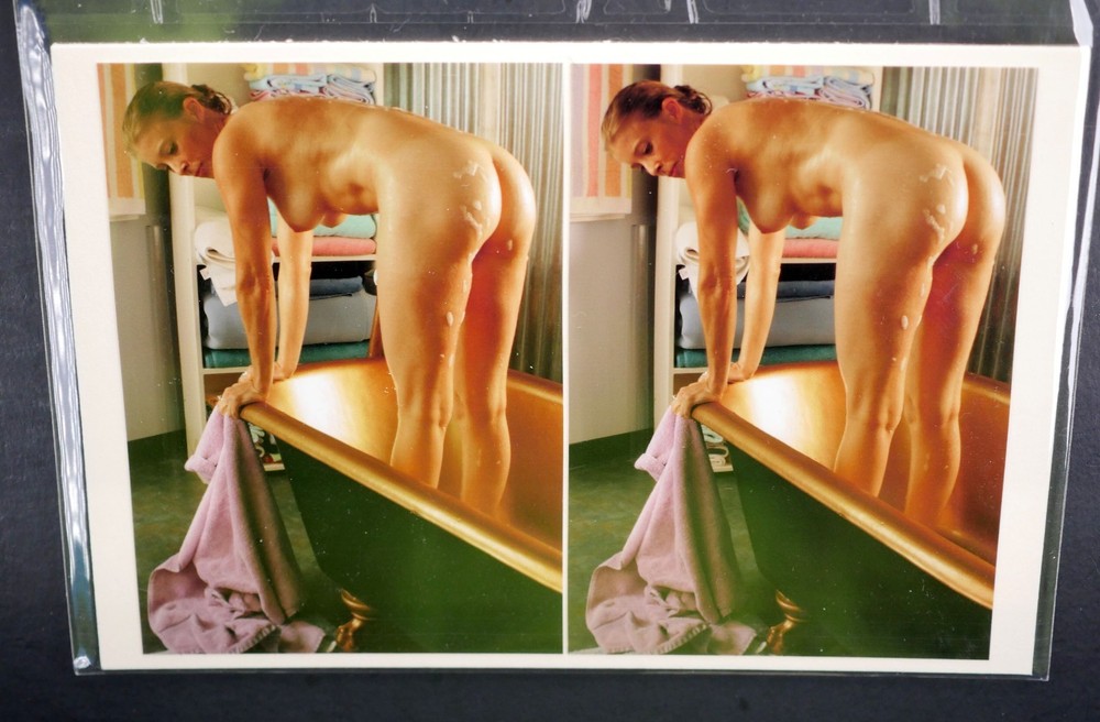Boris Starosta 3D Stereoview – Betty C 320 – nude model signed 2008
