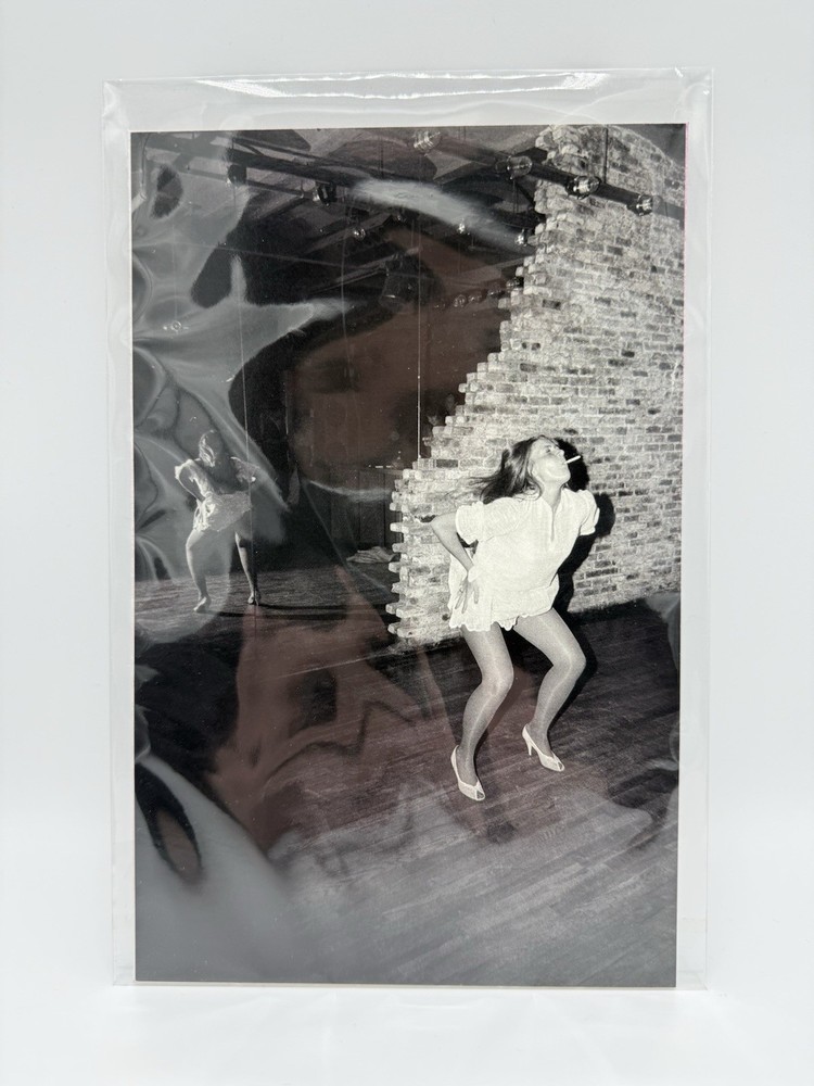 8.5×6″ Photography Print of “Girl Dancing With Cigarette” By Joe Kelly, NYC 1981