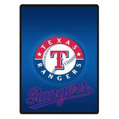 great texas rangers Soft Warm Single-Side Printing Flannel Fleece Blanket