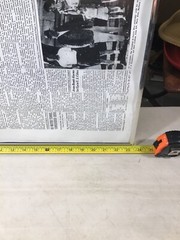 VTG REPRODUCTION OF THE NEW YORK TIMES FRONT PAGES March 7 1960 Framed 18”x 24”