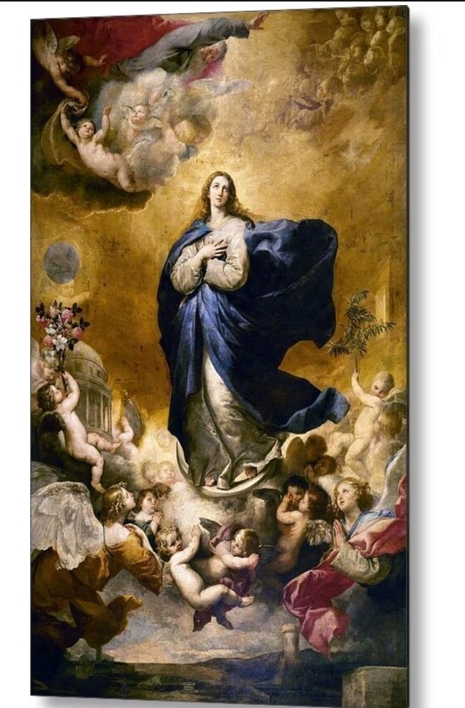 48″ X 32″ The Immaculate Conception of Los Venerables